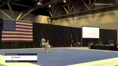 Zoe Rogers - Women's Group, ATA - 2021 USA Gymnastics Championships