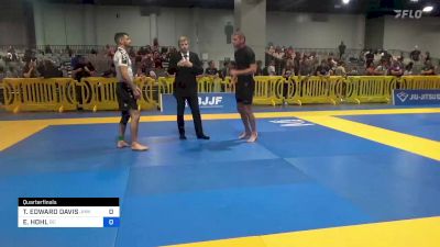 TYLER EDWARD DAVIS vs EDWARD HOHL 2023 American National IBJJF Jiu-Jitsu Championship