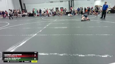 157 lbs Placement (4 Team) - Austin Wheatley, U2 Upstate Uprising vs Damien Litchtwar, Savage WA White