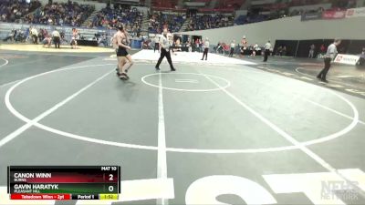 3A-120 lbs Quarterfinal - Canon Winn, Burns vs Gavin Haratyk, Pleasant Hill