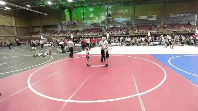 46 lbs Quarterfinal - Ethan Saucillo, Duran Elite vs Garrison Overton, Athlos