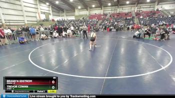 85 lbs Finals (2 Team) - Brand`n Edstrom, Idaho vs Trevor Cowan, Utah