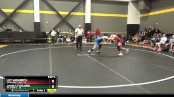 146 lbs Round 3 (4 Team) - Danica Fuelling, MN Storm 2 vs Lily Weinreich, FEWTeamIA Coral