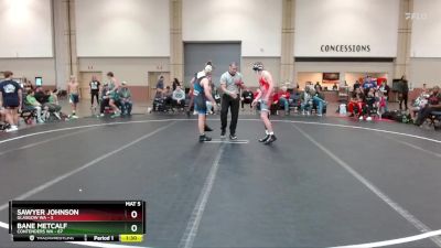 140 lbs Round 2 (6 Team) - Bane Metcalf, Contenders WA vs Sawyer Johnson, Glasgow WA