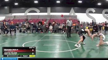 100 lbs Placement Matches (8 Team) - Griffin Felder, Thorn Wrestling (MN) vs Brayden Neglia, Team Gotcha (IL)