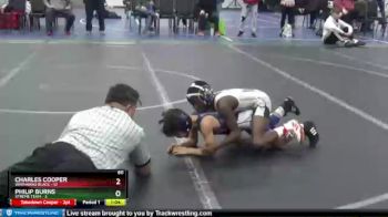 60 lbs Round 6 (8 Team) - Philip Burns, Xtreme Team vs Charles Cooper, Warhawks Black