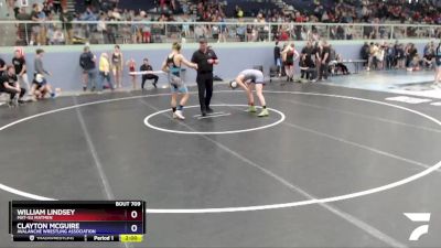 145 lbs X Bracket - William Lindsey, Mat-Su Matmen vs Clayton McGuire, Avalanche Wrestling Association