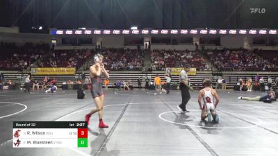 141 lbs Round Of 32 - Ryan Wilson, Washington State vs Marcus Bluesteen, Virginia Tech WC