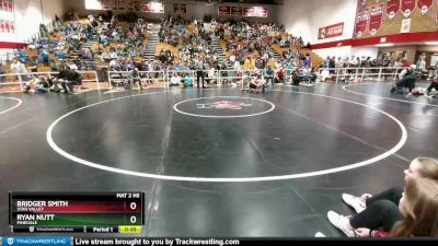 120 lbs Cons. Round 2 - Ryan Nutt, Pinedale vs Bridger Smith, Star Valley