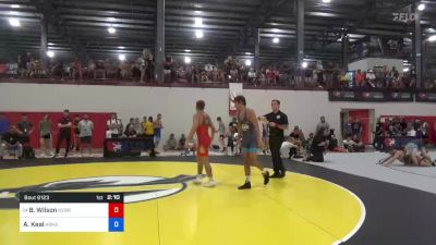 74 kg Round Of 128 - Bubba Wilson, Nebraska Wrestling Training Center vs Austin Keal, Arkansas Regional Training Center