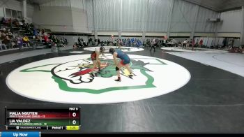 132 lbs Round 1 (16 Team) - Lia Valdez, Amarillo Caprock (Girls) vs Malia Nguyen, Frisco Wakeland (Girls)