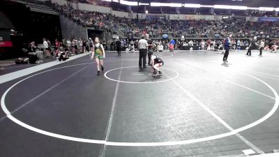 94.6 lbs Quarterfinal - Mackinzie Brewer, Eierman Elite vs Ariel Biggs, Jackson County Wrestling Club