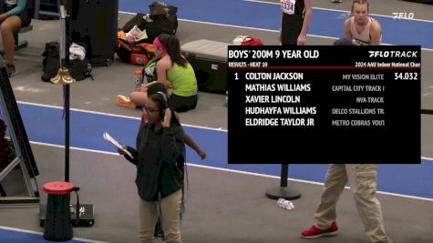 Youth Boys' 200m, Prelims 11 - Age 9