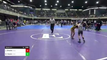 65 lbs Consi Of 4 - Jaden Brooks, Hagerstown vs Gino Hayes, Webster