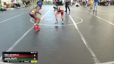 64 lbs Round 4 (6 Team) - Trey Astudillo, Roughhouse vs Jaxon Jolley, Revolution Elite