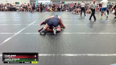 215 lbs Round 1 (6 Team) - Joseph Schulze, Funky Monkey vs Tyler Simms, Dark Knights