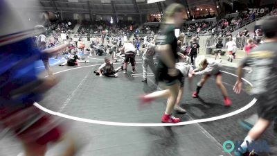 49 lbs Round Of 32 - Luke Brooks, Perkins vs Brier Goldsberry, Weatherford Youth Wrestling