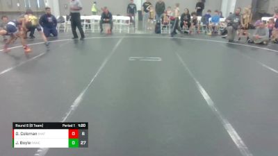 68 lbs Round 6 (8 Team) - Dominik Coleman, 84 Athletes vs John Boyle, Ranger WC