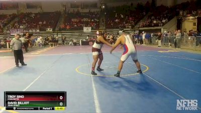 D 1 285 lbs Cons. Round 4 - David Billiot, John Ehret vs Troy Sino, Chalmette