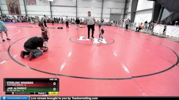 52 lbs Rd# 2 10:30am Friday - Jair Almaraz, No Escape W.A. vs Sterling Winders, Team New Mexico