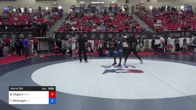 70 kg Rnd Of 128 - Benny Rogers, Spartan Combat Rtc/ Tmwc vs Tyler Xavier McKnight, CLT Regional Training Center