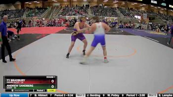 287 lbs Round 1 (4 Team) - Andrew Sandberg, Baker vs Ty Bradbury, Hidden Valley