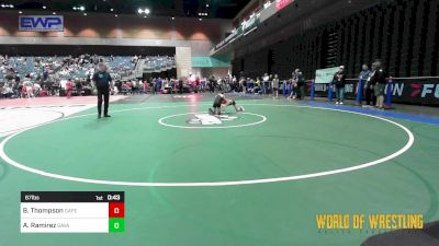 67 lbs Consolation - Blayden Thompson, Cape Fear vs Aaron Ramirez, Savage House Wrestling Club