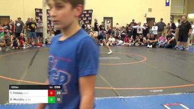 105 lbs Rr Rnd 1 - Thomas Potsko, K8 Mat Assassins Red vs Gavin Murphy, K8 Team Round-Up