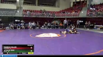 132 lbs Round 3 (3 Team) - Markus Miller, Hastings vs Atticus Dick, Blair