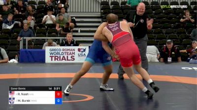 97 kg Consolation - Roy Nash, NMU-OTS vs Micah Burak, Titan Mercury Wrestling Club