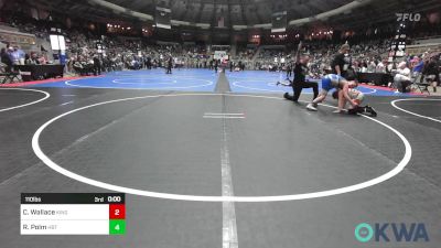 120 lbs Consi Of 8 #1 - Shine Eppler, Broken Arrow Wrestling Club vs Ben Adams, Piedmont