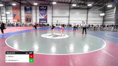 138 lbs Round Of 16 - Clare Waite, ID vs Rejan Alhashash, OH