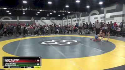 105 lbs Placement Matches (8 Team) - Caleb Kirk, Gotcha National vs Sully Karmon, Team Ohio (OH)