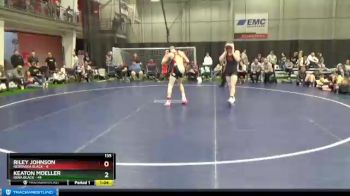 135 lbs Round 4 (6 Team) - Keaton Moeller, Iowa Black vs Riley Johnson, Nebraska Black