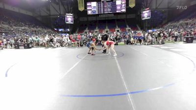 127 lbs Rnd Of 32 - Peyton Hellmann, South Dakota vs Jada Pichardo, New Jersey