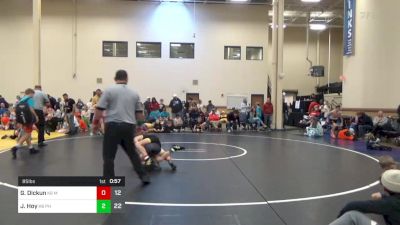 85 lbs Rr Rnd 5 - Gabe Dickun, Steller Trained Mantis K-8 vs Jackson Hoy, Phoenix K-8