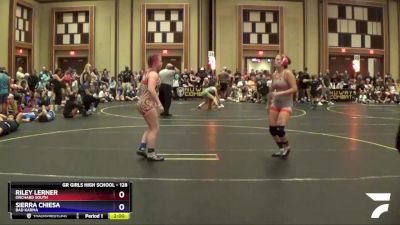 128 lbs Round 1 - Sierra Chiesa, Bad Karma vs Riley Lerner, Orchard South