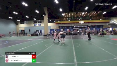 235 lbs Semifinal - Jeff Allen, Liberty vs Shawn Conniff, Springfield Tech