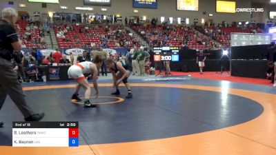 57 kg Rnd Of 16 - Becka Leathers, TMWC vs Kasey Baynon, Lions Wrestling Club