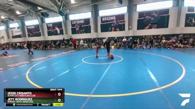 46 lbs Champ. Round 1 - Jesse Crisanto, Alamo City Wrestling Club vs Jett Rodriguez, Borger Youth Wrestling