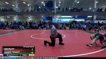 130 lbs Finals (2 Team) - Andrew *Schuett, Highland vs Liam Dillon, Jackson