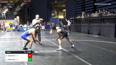 141 lbs Prelims - Anthony Sparacio, Binghamton vs Lenny Petersen, Air Force