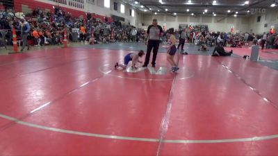 75 lbs Round 3 - Jace Matson, Simley Wrestling Club vs Knox Ritter, Lake Mills Wrestling Club