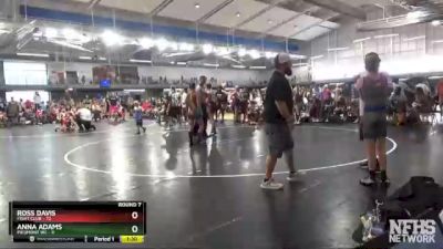 108 lbs Round 7 (10 Team) - Anna Adams, Piedmont WC vs Ross Davis, Fight Club