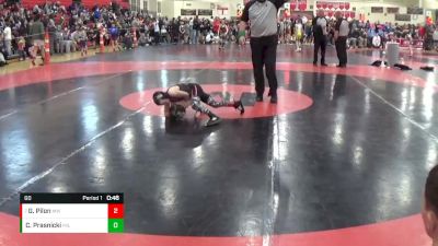 60 lbs Cons. Round 3 - Griffin Pilon, Monticello Warriors vs Cruz Prasnicki, Milbank