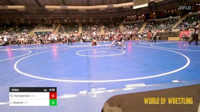 125 lbs Round Of 64 - Dalton Komperda, Black Fox Academy vs Joaquin Chacon, Valiant Prep