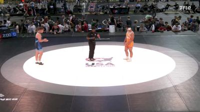 220 lbs Rnd Of 16 - Kai Calcutt, Illinois vs Mason Koehler, Iowa