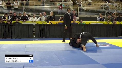 EMMANUEL SANTOS vs CHRISTIAN J. MADDOX 2024 Pan Jiu Jitsu IBJJF Championship