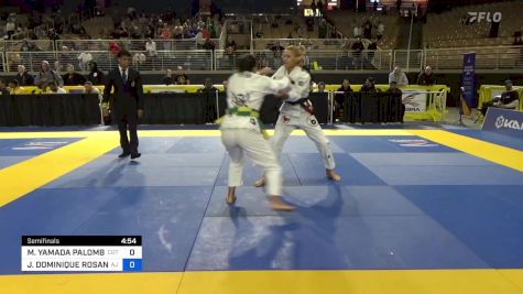 MARCIA YAMADA PALOMBA vs JENNISIN DOMINIQUE ROSANIA MONTE 2024 Pan Jiu Jitsu IBJJF Championship
