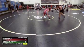 285 lbs Placement - Gage Iberlin, Douglas vs Sabastian Sanchez, Thompson Valley